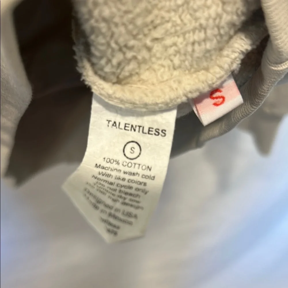 TALENTLESS Men’s Heavyweight Hoodie - Picture 3 of 7